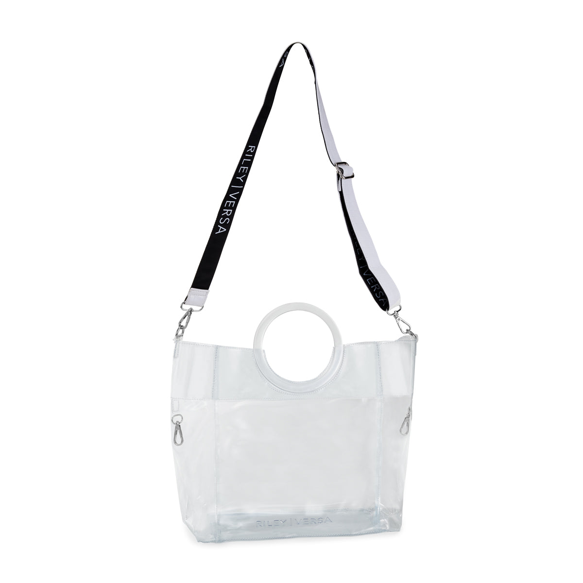 Extrovert Bag Clear Handle – RILEY VERSA