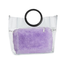 Load image into Gallery viewer, Fuzzy Purple Pouch