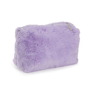 Fuzzy Purple Pouch