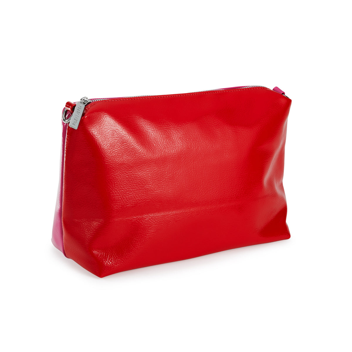 Two-Tone Patent Leather Pouch – RILEY VERSA